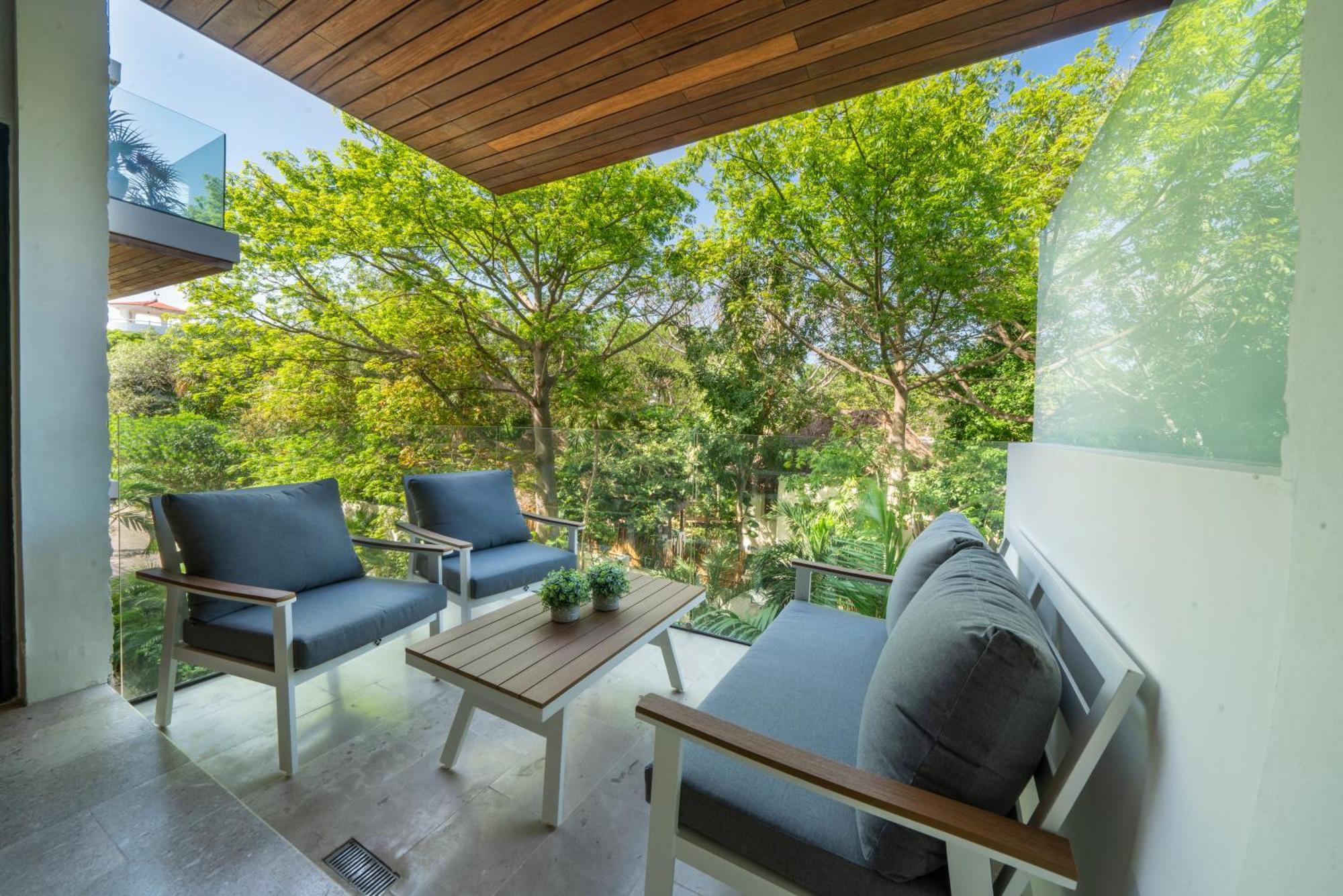 Luxury 2 Bedroom With Private Jacuzzi & Bbq - At Cruz Con Mar - Maricruz Ferienhaus Playa del Carmen