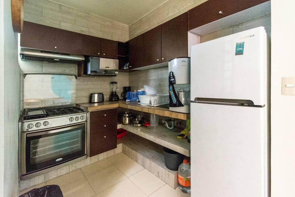 Cenote Penthouse Terraza & Jacuzzi Panoramicos, Muy Amplio, 2 Pisos Tu Uso Personal Y Exclusivo, 3 Recamaras, Excelente Ubicacion, La Playa Y La Quinta Av Caminando A 10 Minutos, Cerca De Restaurantes, Bares, Bancos, Nomadas Digitales 150 Mbps * Playa del Carmen