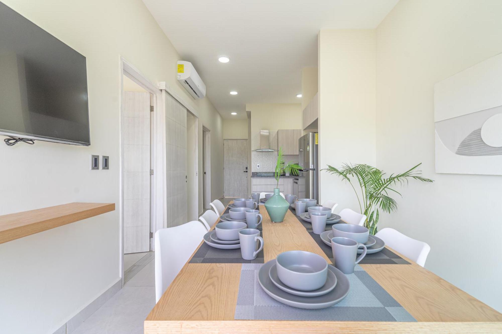 Ferienhaus Penthouse With Jungle View Terrace Gym Pool Hottub *
