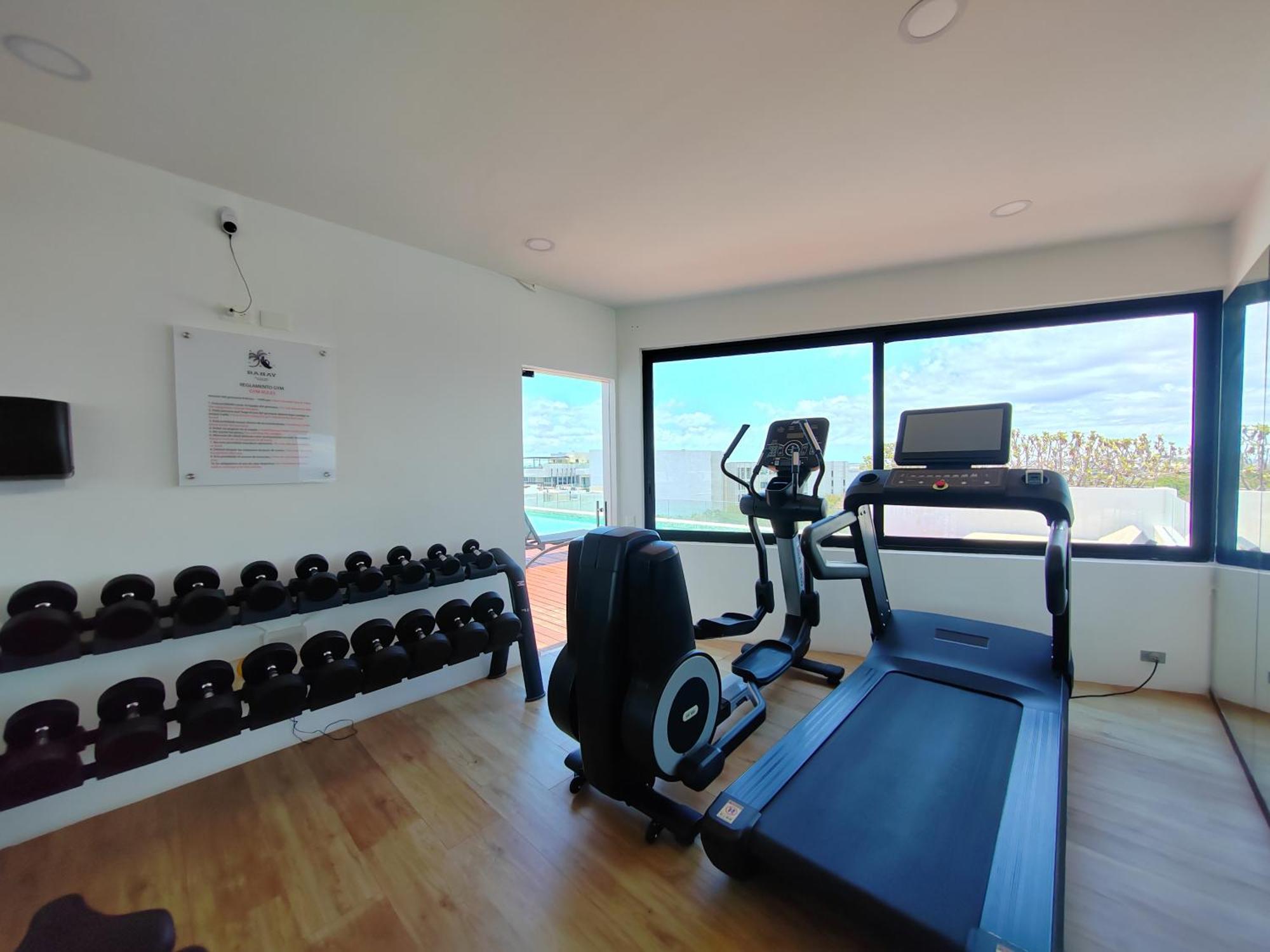 Precioso Estudio En Excelente Zona De Playa Del Carmen-pool-gym By Yeah *