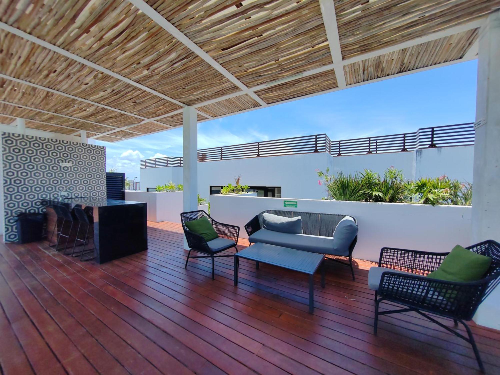 Apartamento Precioso Estudio En Excelente Zona De Playa Del Carmen-pool-gym By Yeah