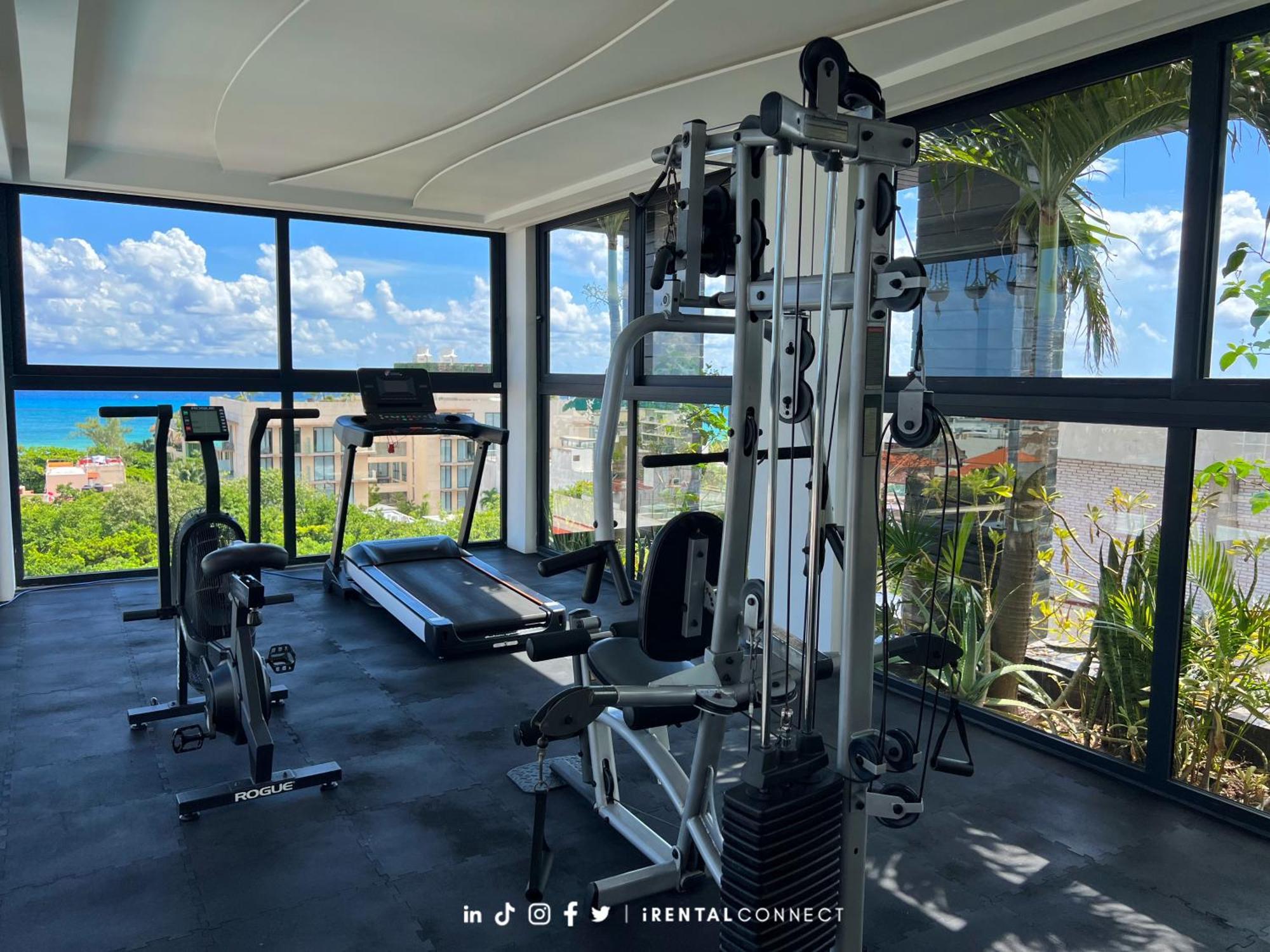 New P-2, Alberca, Sauna, Vista Al Mar Y 5ta Av Ir04 Appartement