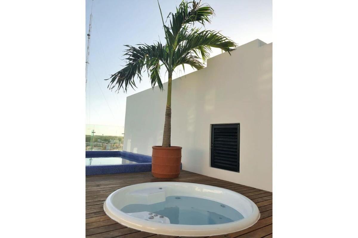 Luxe Top-floor Incredible Roof Pool At Complex Playa del Carmen