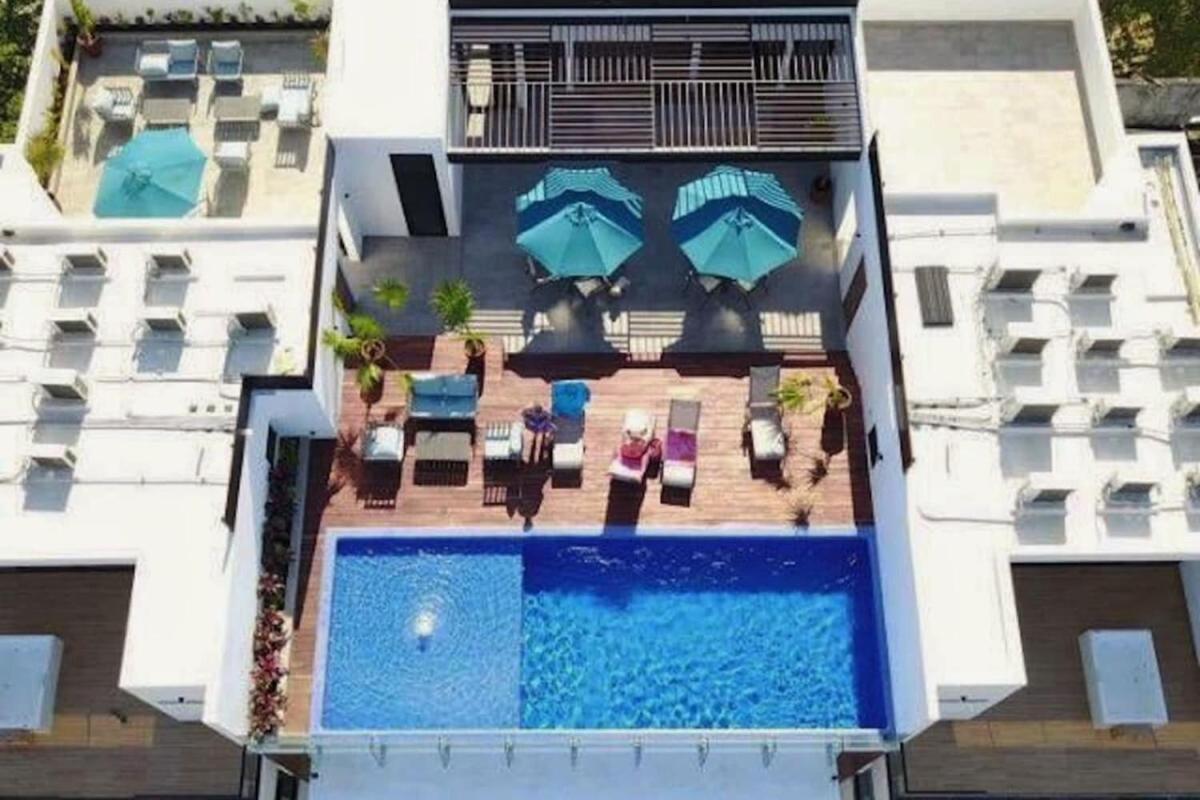 Apartment Luxe Top-floor Incredible Roof Pool At Complex Playa del Carmen