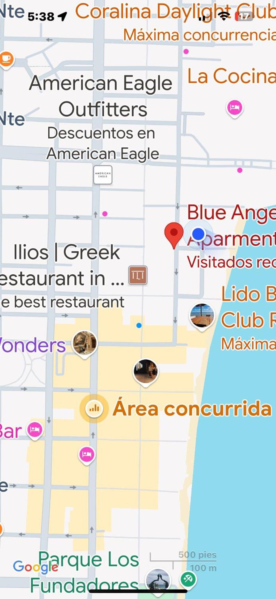 Apartment Blue Angel 8 A Unos Pasos De La 5 *