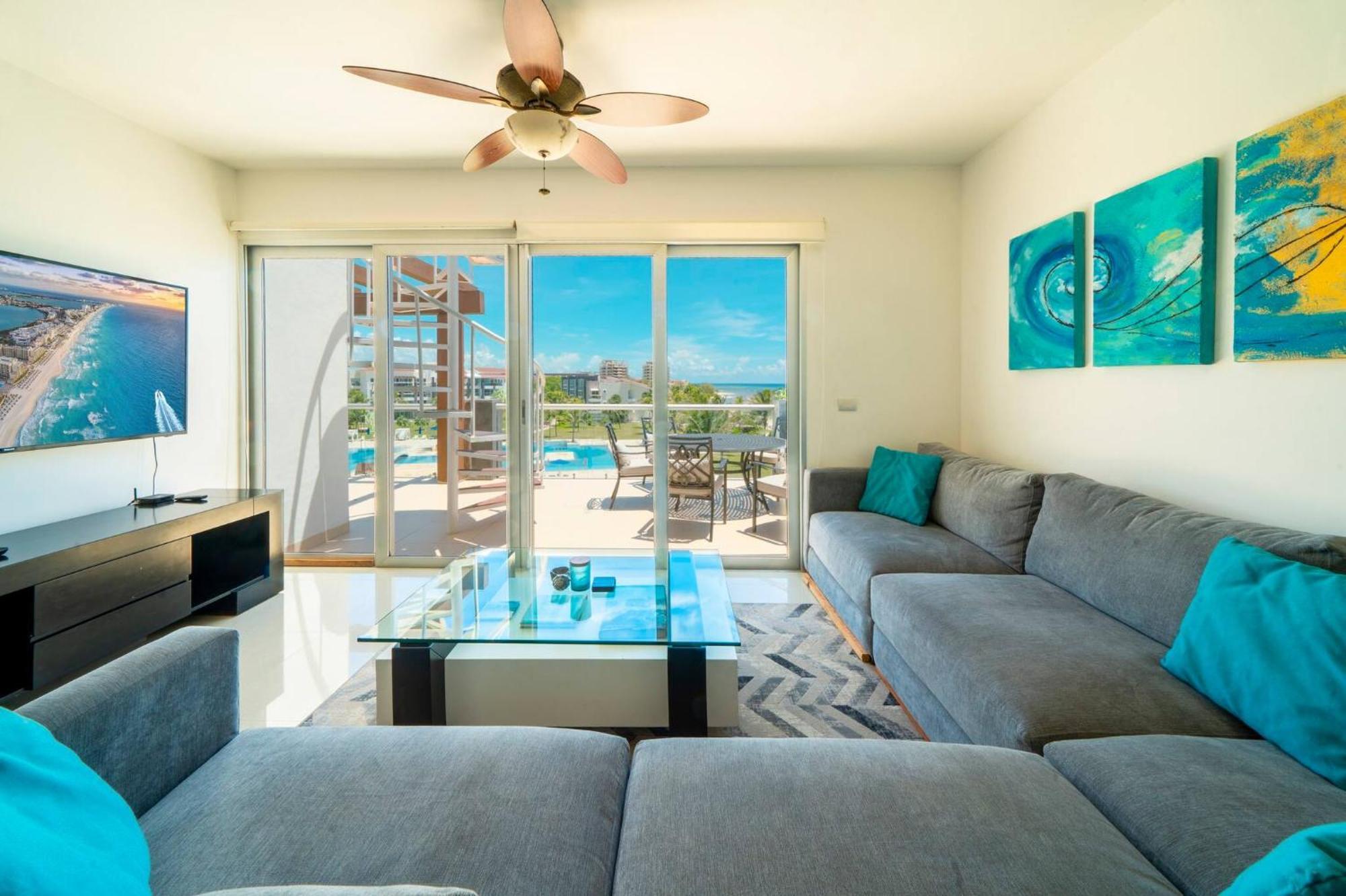 Luxury Ph With 2 Bedroom Private At Mareazul - Vista Playa Playa del Carmen