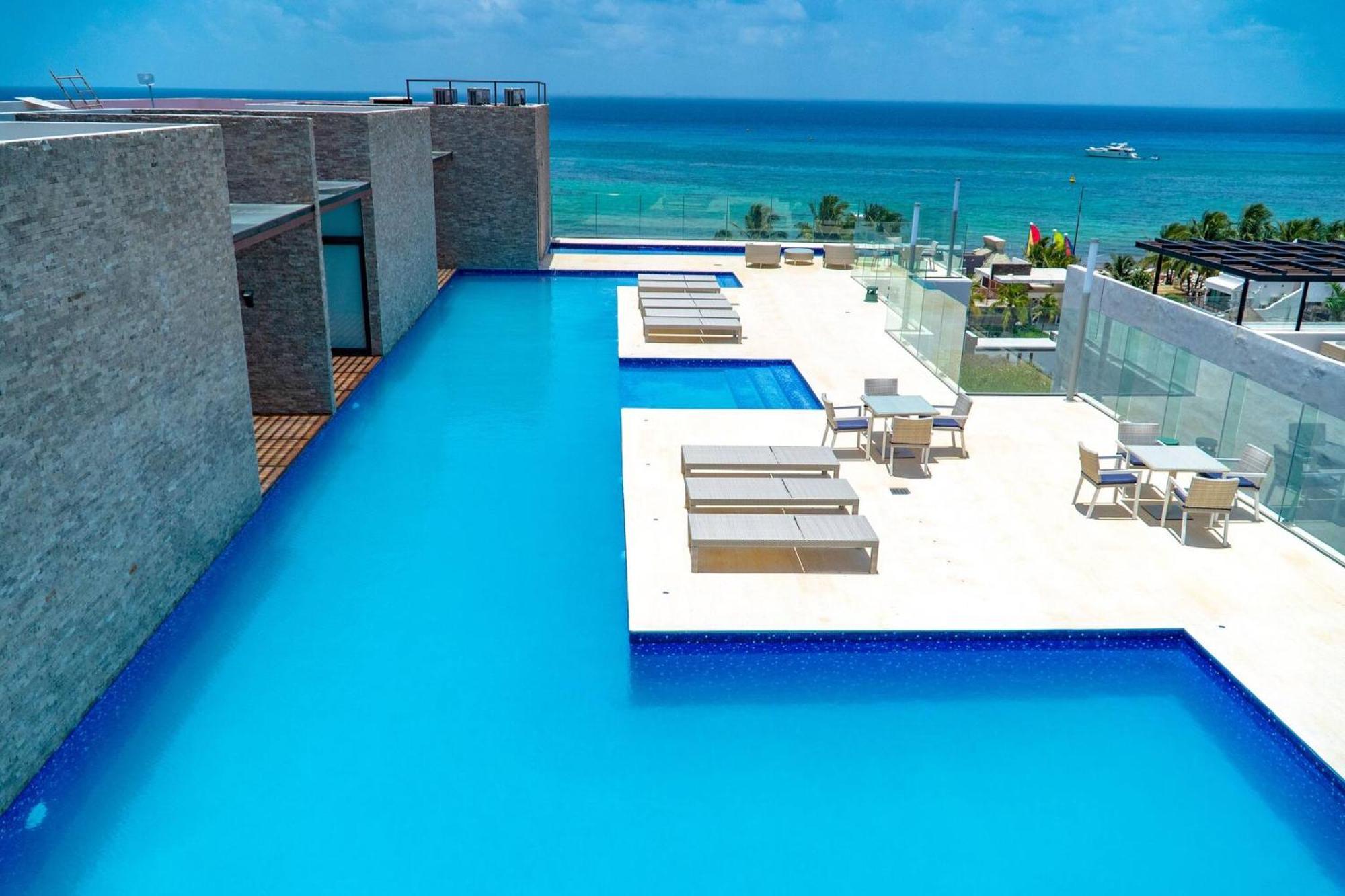 Luxury 2 Bedroom With Private Jacuzzi & Bbq - At Cruz Con Mar - Maricruz Ferienhaus Playa del Carmen